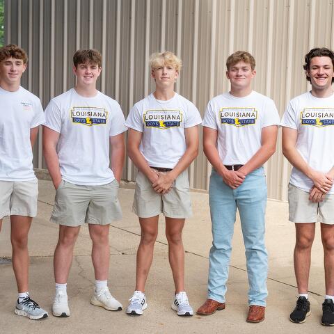Boys and Girls State Representatives Image