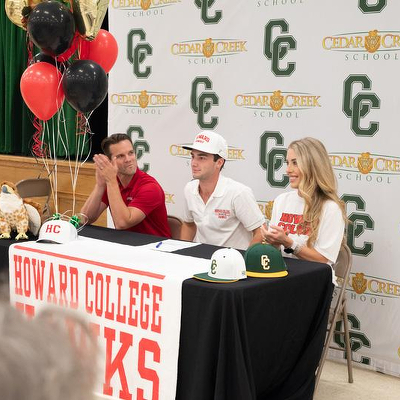 Max Brister signs with Howard College